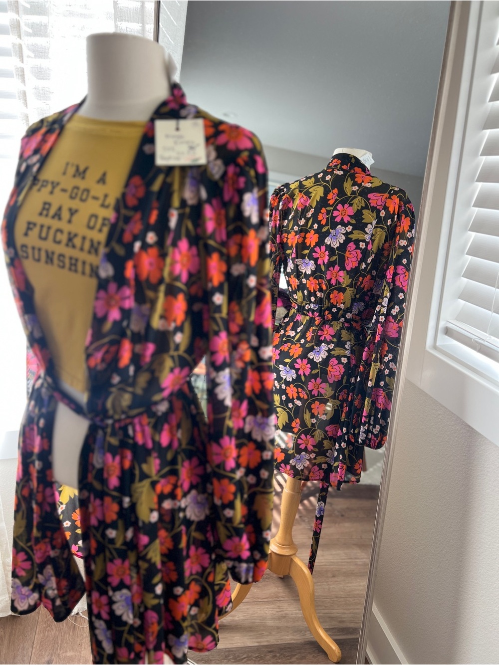 CAbi Floral Mingle Kimono | XS